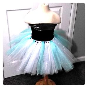 Frozen inspired princess tulle tutu skirt